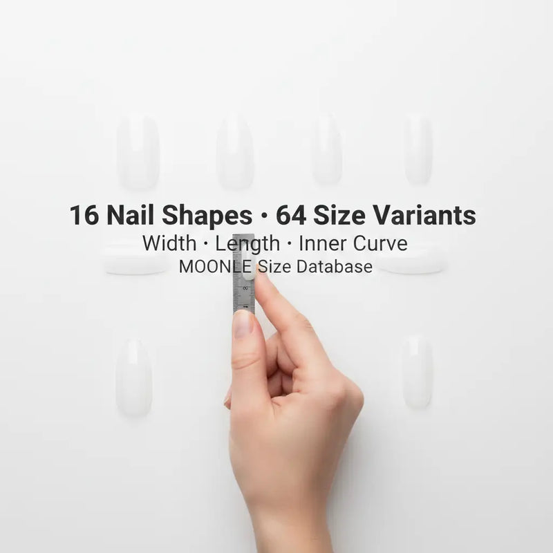I Measured Every MOONLEE Nail Shape — What the Size Database Tells You