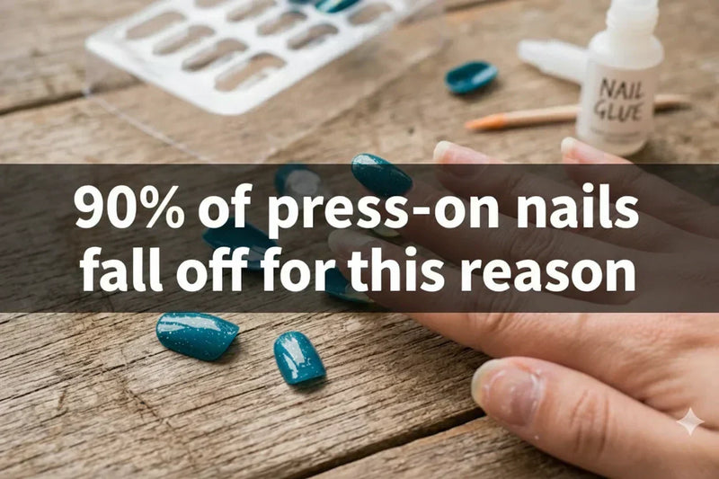 Why Press-On Nails Fall Off: The 90% Reason & How to Fix It