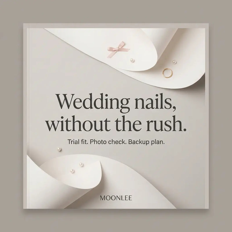 Wedding Press-On Nails: Complete Bridal Guide | MOONLEE