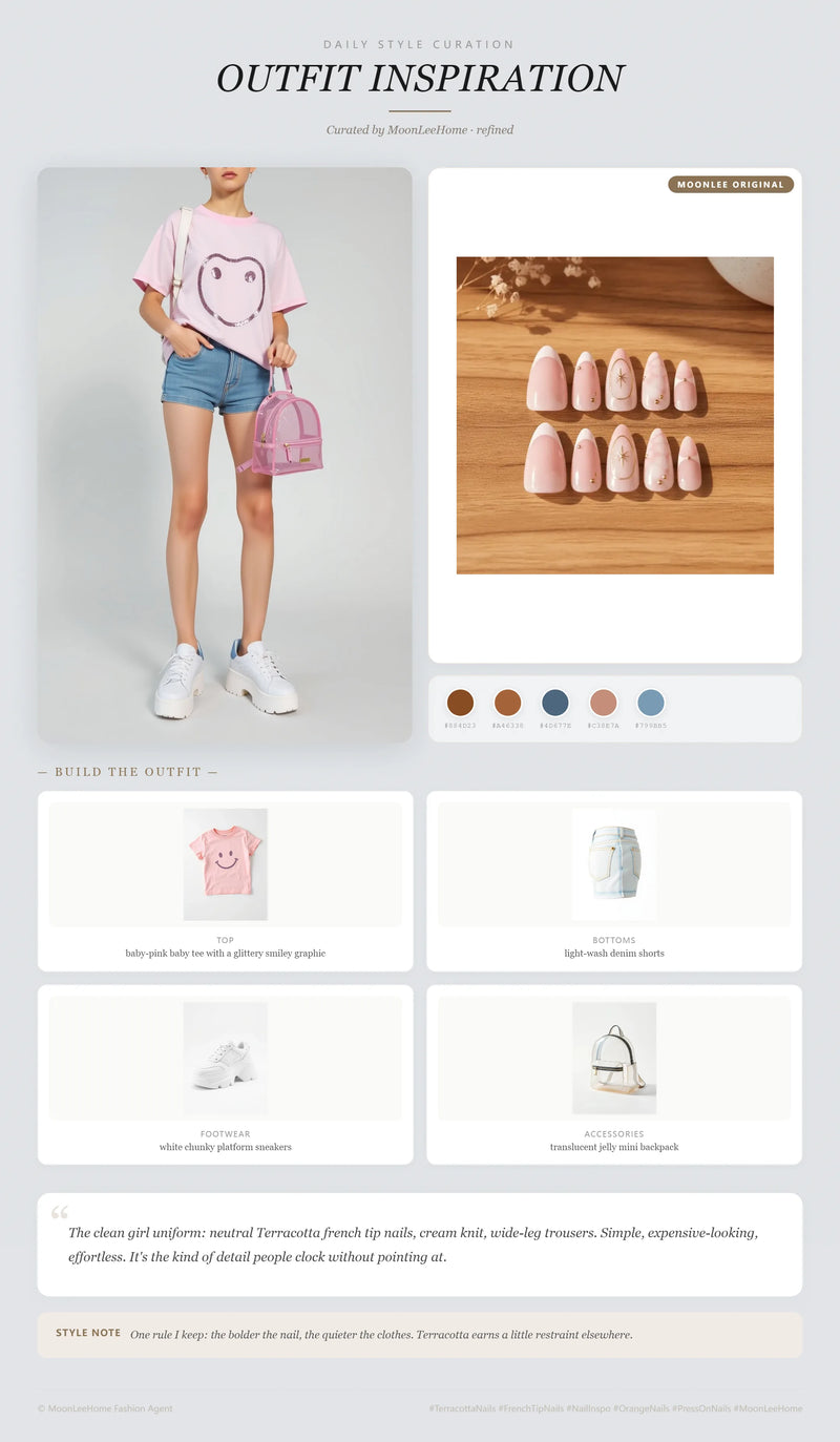 Cotton Candy Nails + Weekend Outfit Ideas | MOONLEE Style