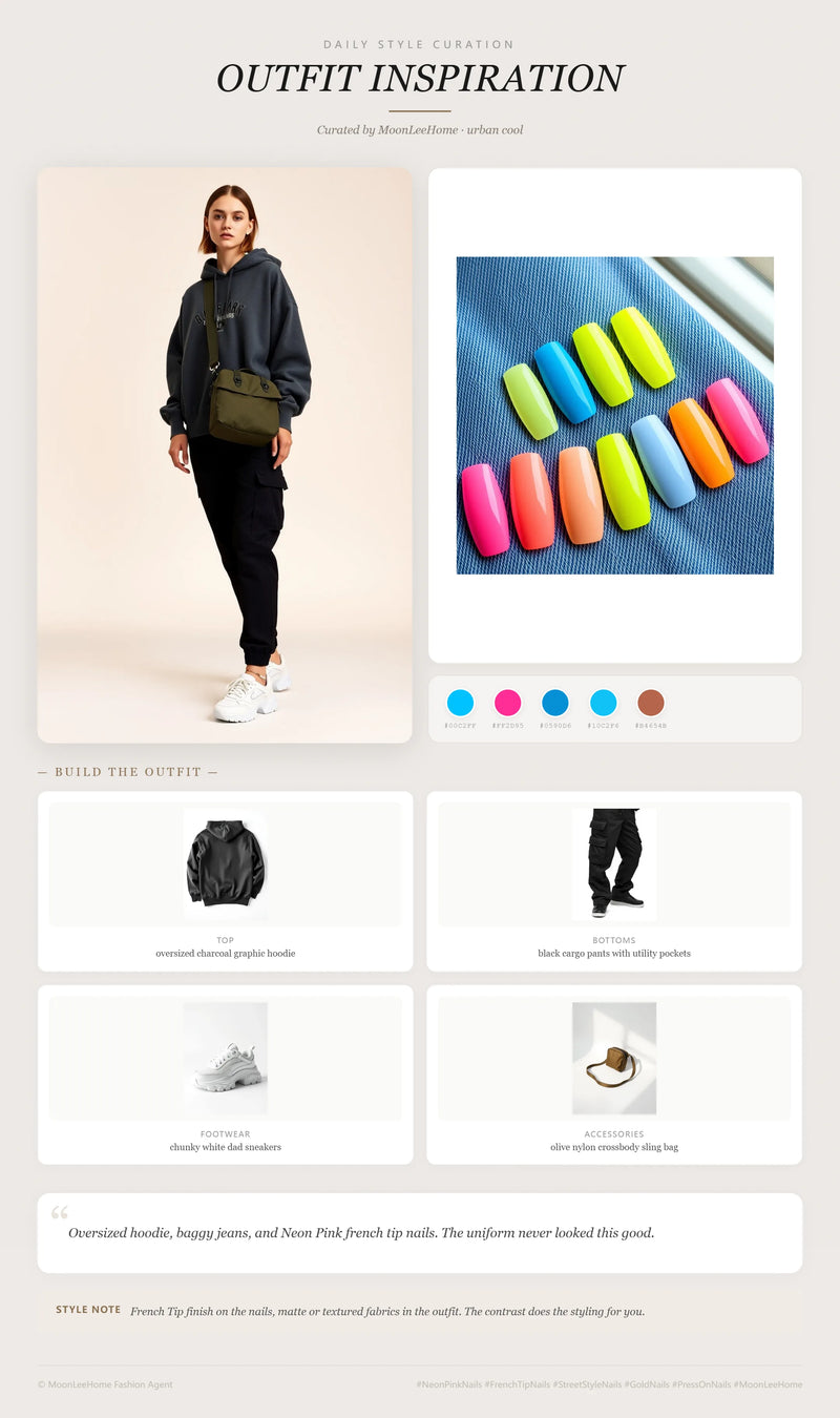 Neon Tips, Everything Else Neutral: My Concert Night Formula | MOONLEE Style