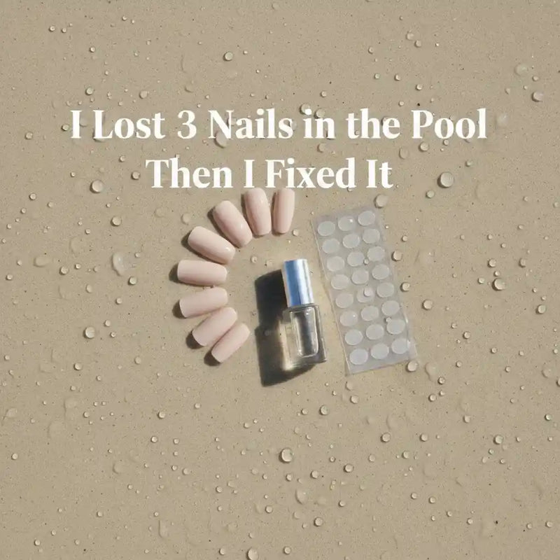 Press-On Nails for Swimming: What Survives the Pool, Beach & Sweat