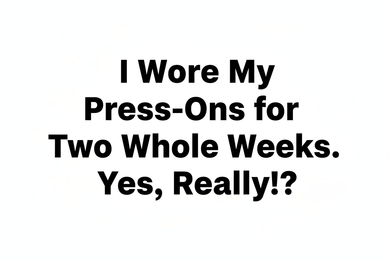 How to Make Press-On Nails Last 2 Weeks - MOONLEE