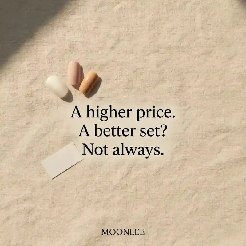 Press-On Nails Price Guide: $1.25 to $25 Tiers | MOONLEE