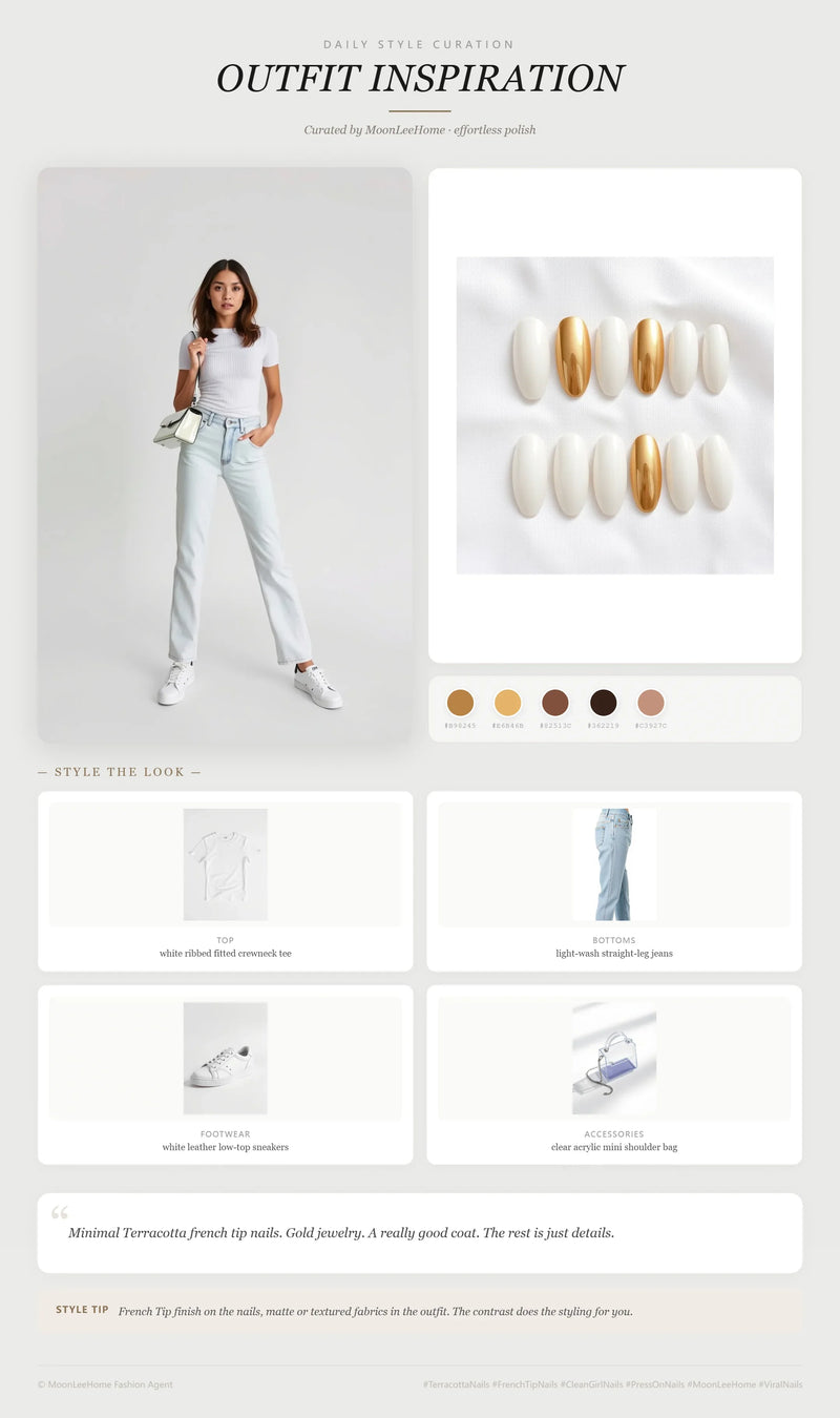 Nail Shape Atlas 3D Nails + Work Outfit Ideas | MOONLEE Style