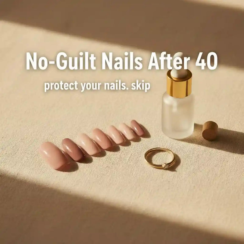 Press-On Nails After 40: A No-Guilt Guide — MOONLEE