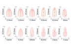Cotton Candy Short Almond Press-On Nails for Typing & Commute | MOONLEE