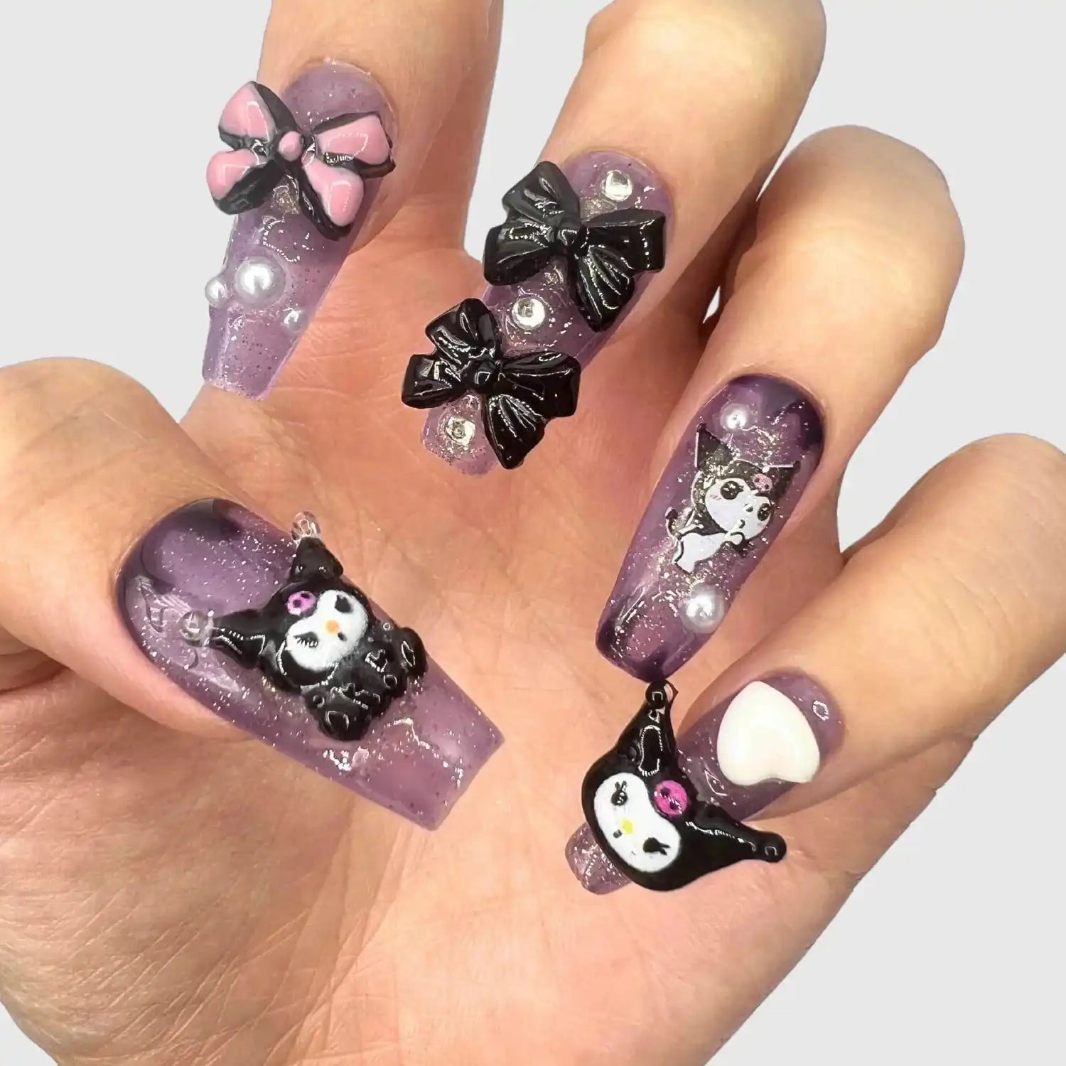 Mischievous Stiletto Press-On Nails for Night Out | MOONLEE
