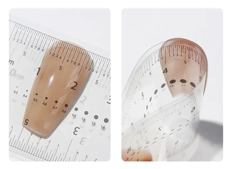 Nail Measurement Ruler Set | MOONLEE